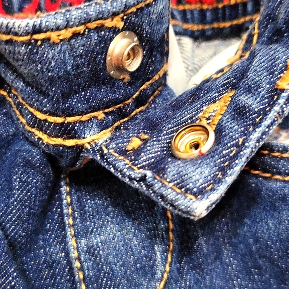 Gap denim embrodiered flare jeans - Picture 6 of 7